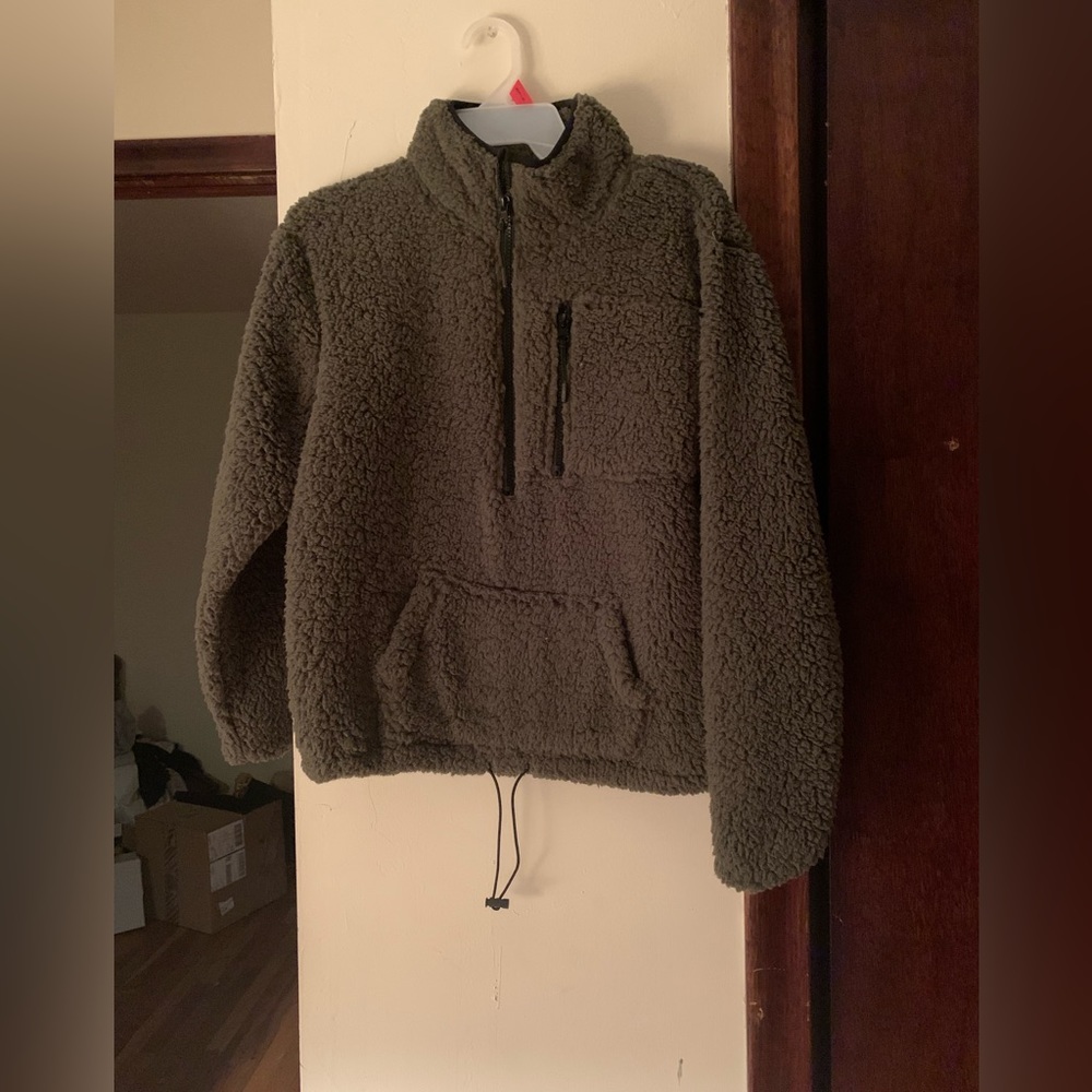 Forest Green Zip Fleece BNWT